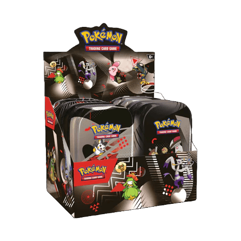 Mini tin display Black & White