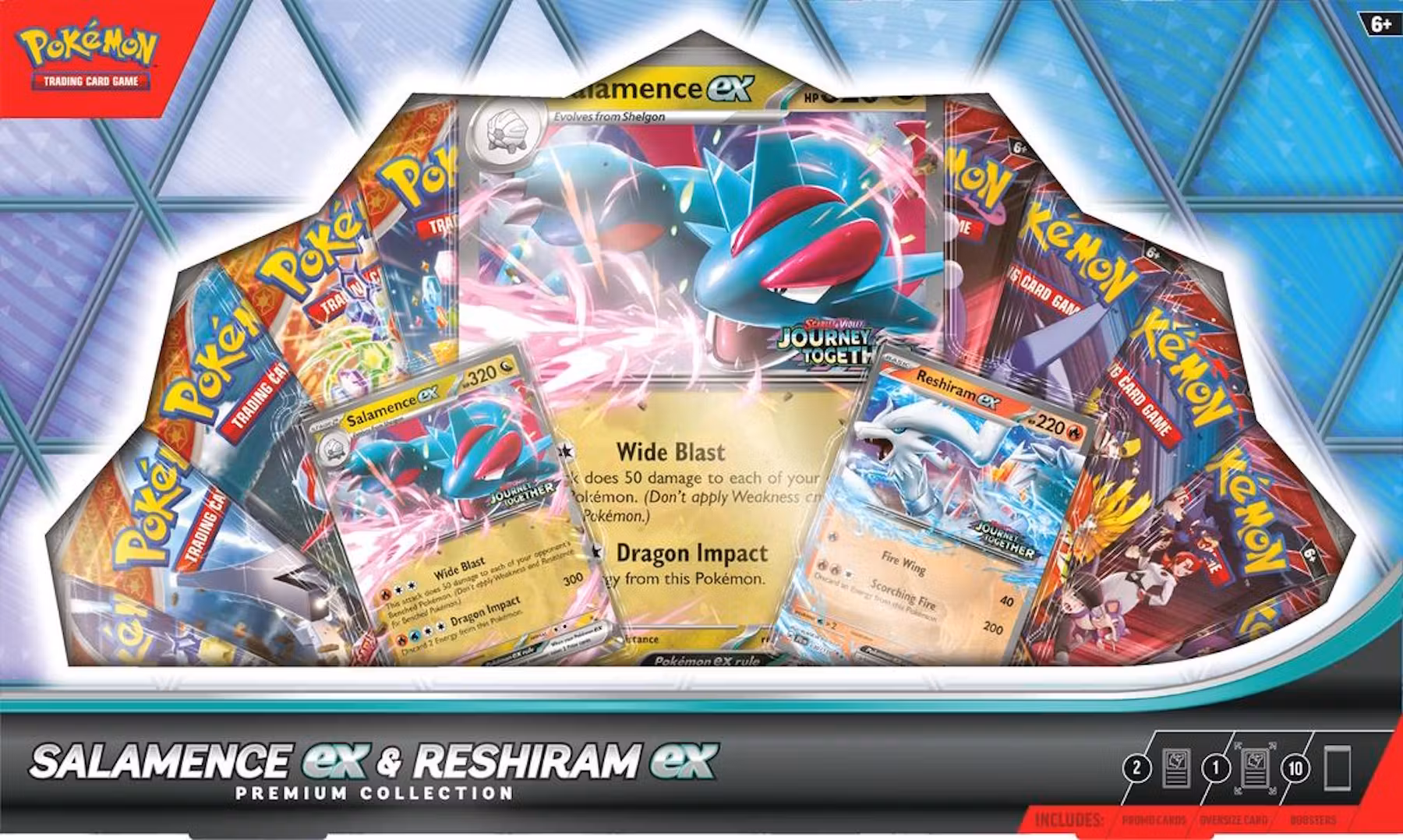Salamence & Reshiram Box
